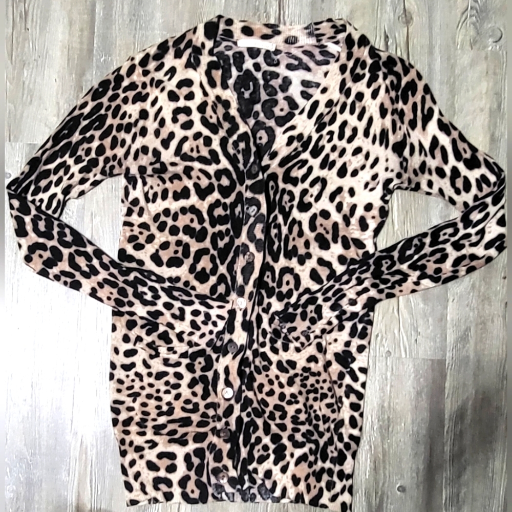 Ellison Animal Print Cardigan